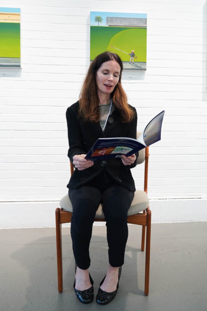 Alison reading at 7811 Gallery