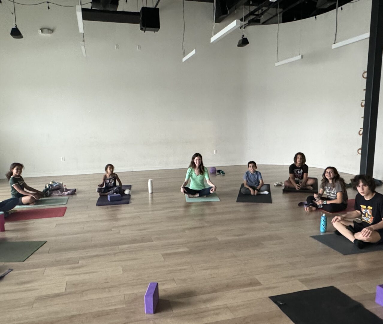 Yoga and mindfulness class for teens and parents